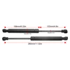 2Pcs/set Car Rear Trunk Lift Support Damper Shock Strut Prop For 2014-2018 Infiniti Q50 W/O Spoiler auto accessories 3