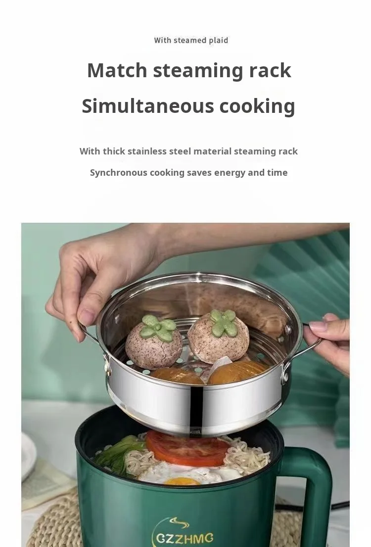 Fully automatic cooking and stir frying integrated electric pot, dormitory student pot, household electric wok, rice cooker, ele