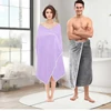 Extra Large Size Coral Fleece Bath Towel Quick Dry Ultra Soft Beach Towel Couple Square Scarf Bath Towel Sandproof Towel 2