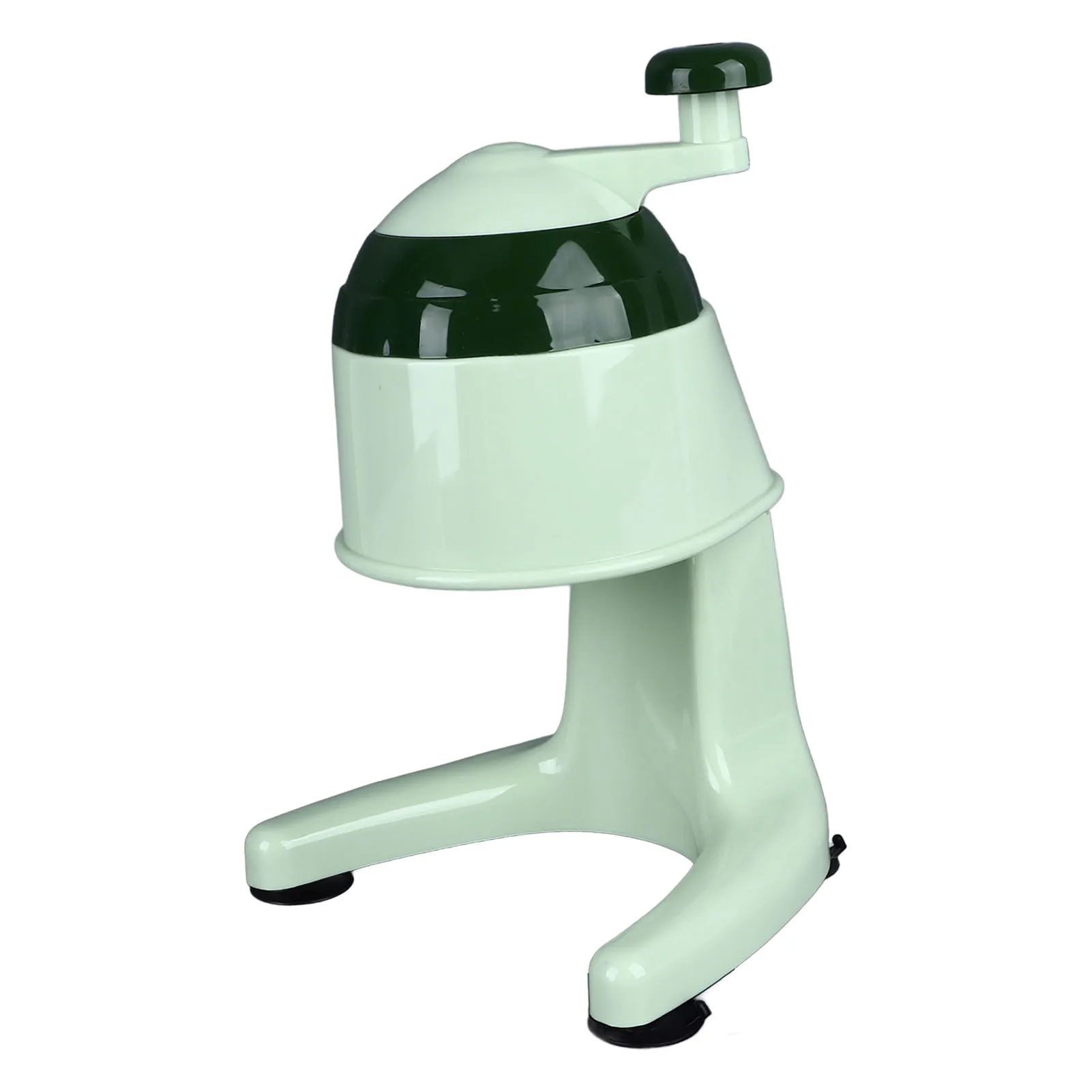 Manual Shaved Ice Machine Easy To Use Portable Small Hand Crank Snow Cone Maker for Home Kitchen Camping