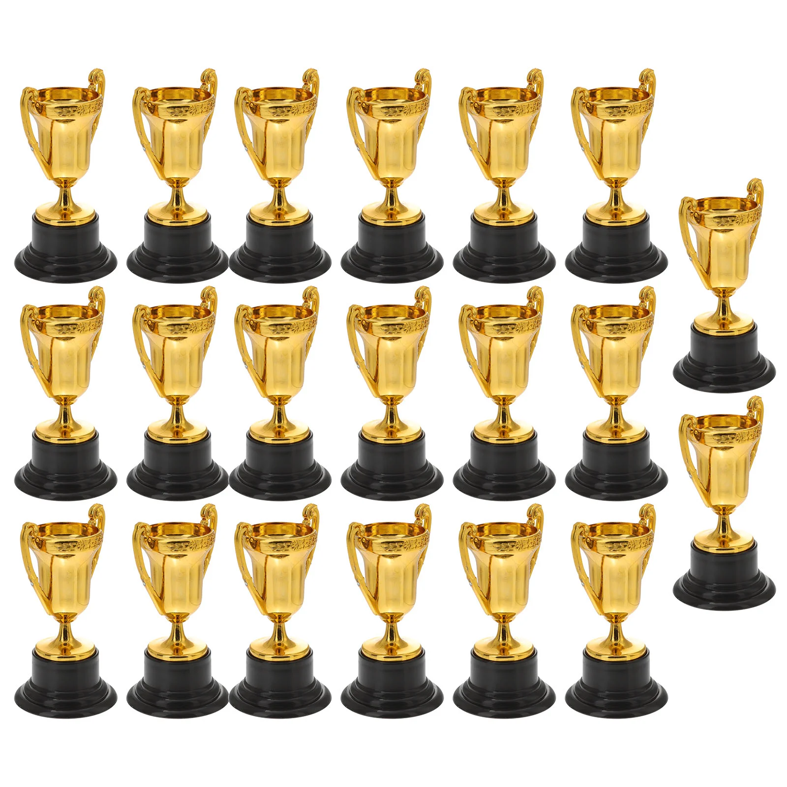 Kids Reward Trophy Plastic Prize Cup Children Reward Prizes Small Cup With Base Golden Trophy For Liberators replica