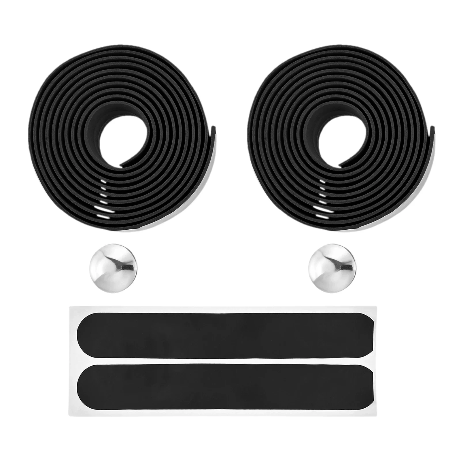 2 Pcs Natural Cork Bike Handlebar Tape For Road Bike For Shock Absorption and Grip Sweat-Absorbing Red/White/Blue/Black