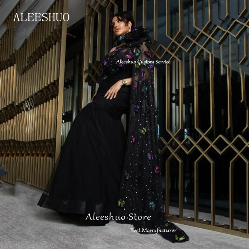 Рисунок 5 - Изысканное черное платье Aleeshuo