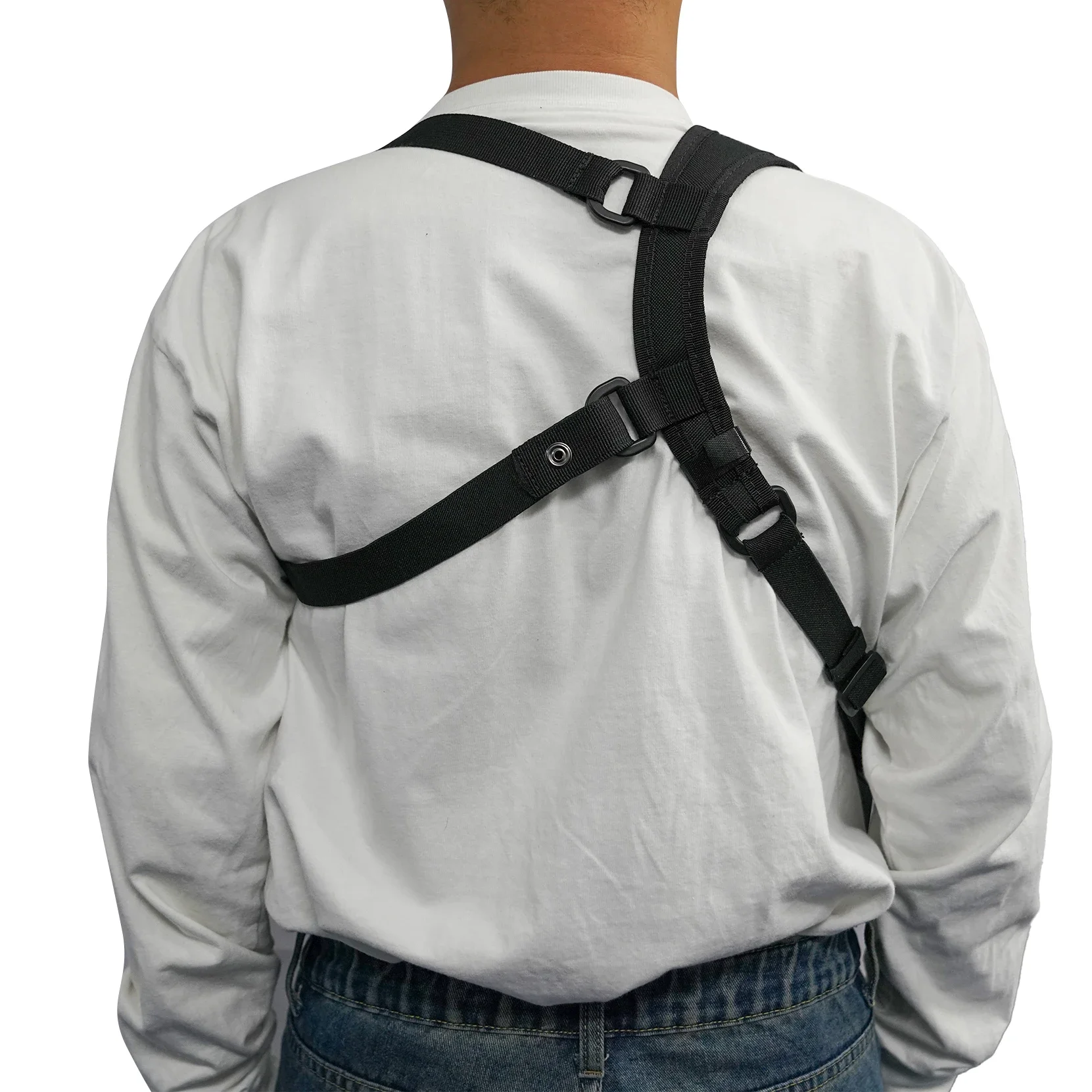 KUNN Universal Single Side Radio Shoulder Harness Holster Two Way Walkie Talkie Holder for Motorola Baofeng radio shoulder holster