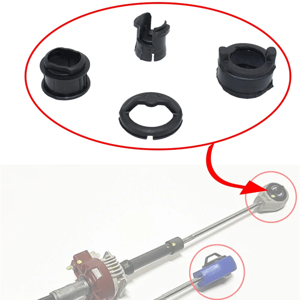 Gearbox Selector Shift Lever End Linkage Connector Bushing Repair Kit For Renault Megane II 2002-2009 7701474701 Replacement