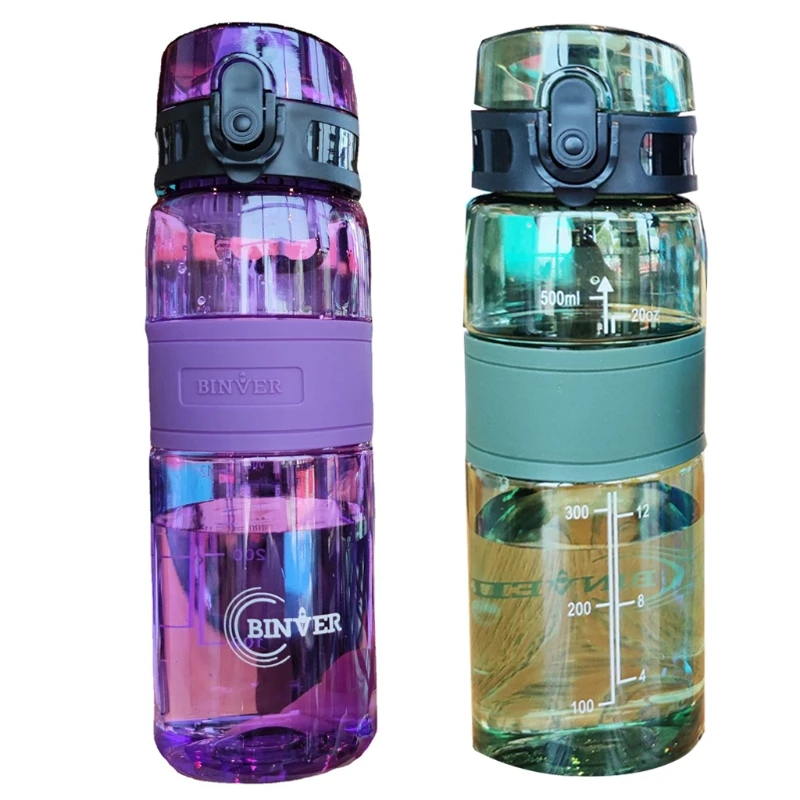 

F1FD Water Bottle BPA Free Multi Function for Hiking Fitness Cycling Mountaineering