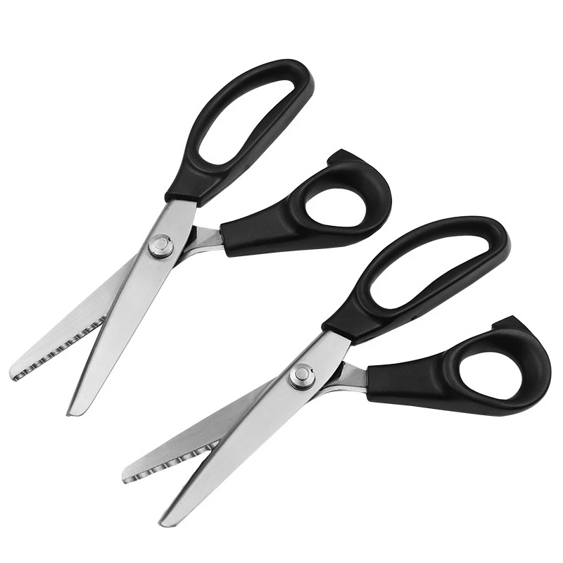 Patterned Arc scalloped Scissors\Sawtooth Scissors for Fabric and