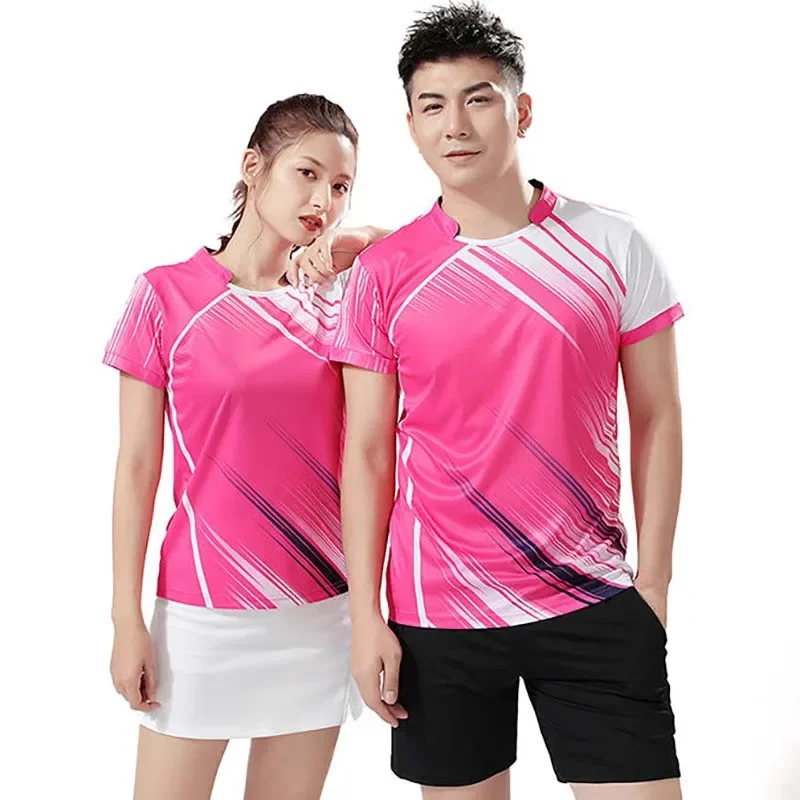 Tennis Shirts Men Women short sleeve golf badminton table tennis Shirt sportswear Ping Pong Jerseys