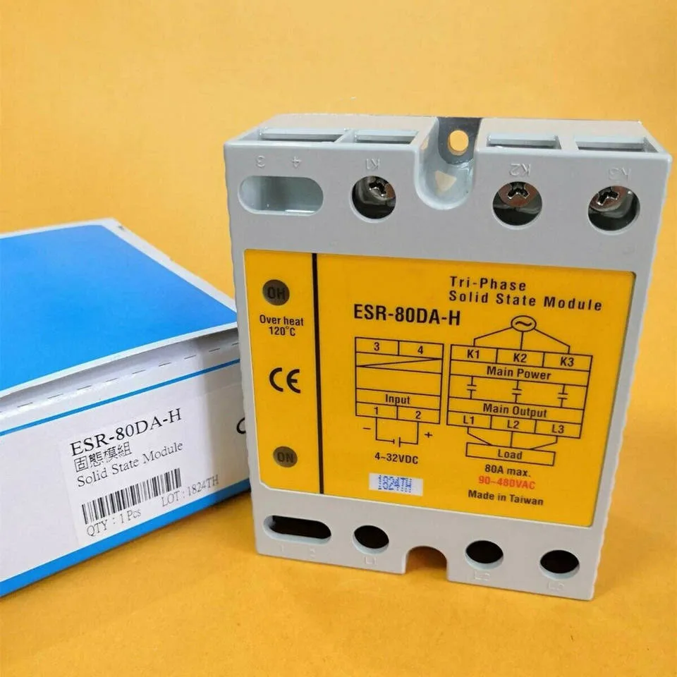 

New Original SSR-K30DA Single-Phase Rail Solid State Relay Module