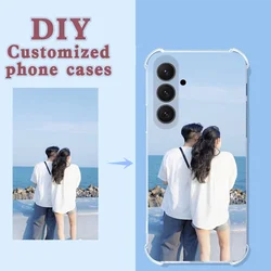 Personalized Transparent Phone Case - Customizable Soft Cover with Your Photo - Galaxy S20 FE (Clear)