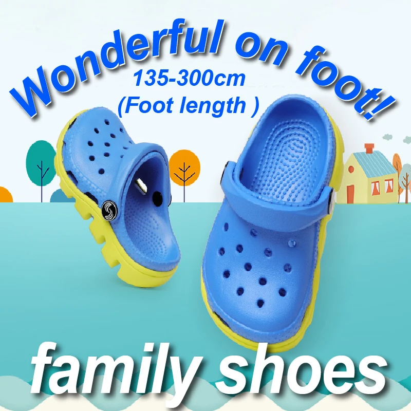 

Сабо SATIHU, летние сандалии, модная пляжная семейная обувь двойного цвета для родителей, детей, мужчин, женщин, влюбленных, братьев, сестер, друзей