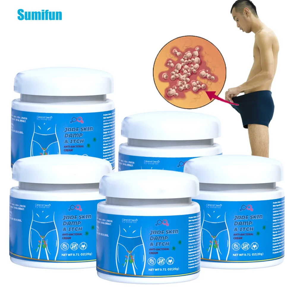 Men Private Antibacterial Cream Genital Deodorant 1/2/3/5Pcs