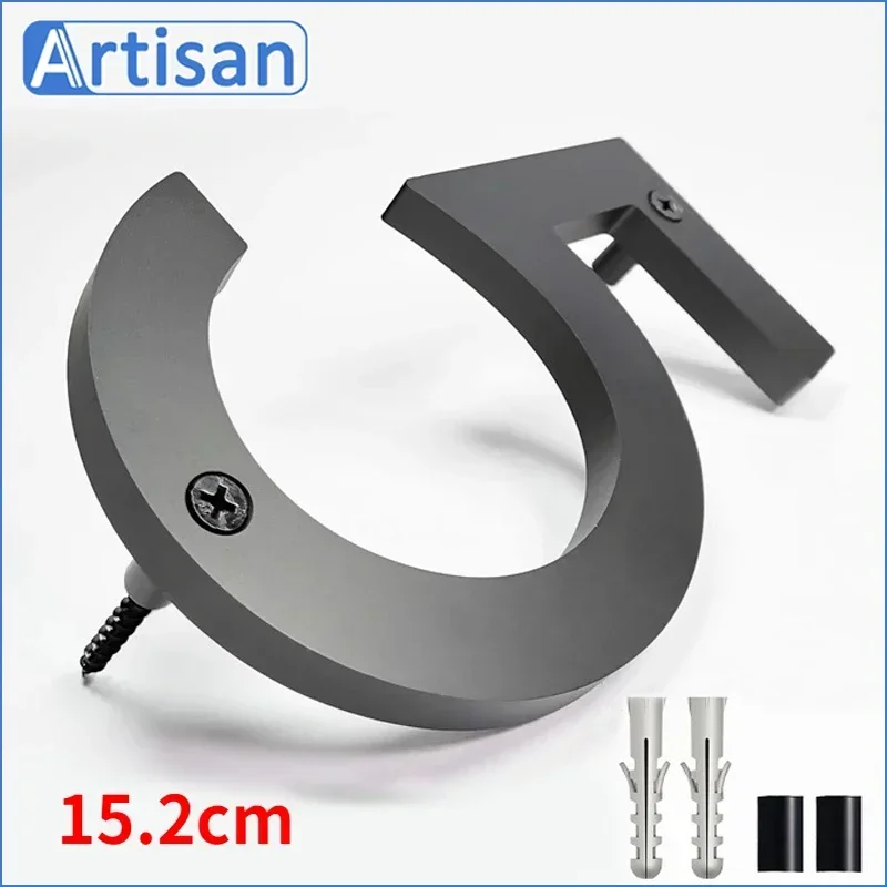 House Number Signs 12-15 Cm 3D Alphabet 5-6 Inch Digital Welcome Address Front Door