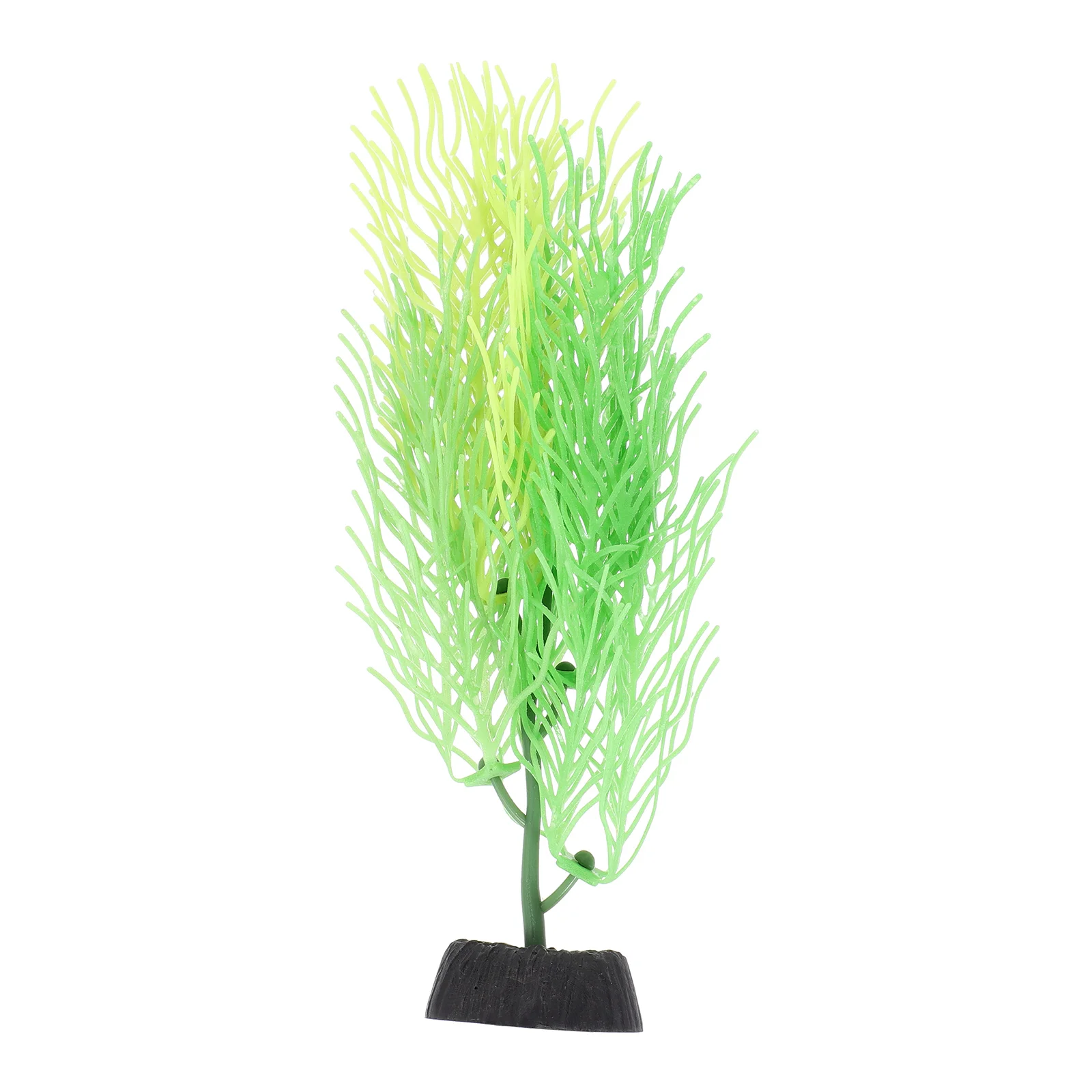 

Simulation Hornwort Faux Plant Simulated Decoration Fish Tank Decorative Fake Aquatic Silicone Plastic Aquarium Artificial