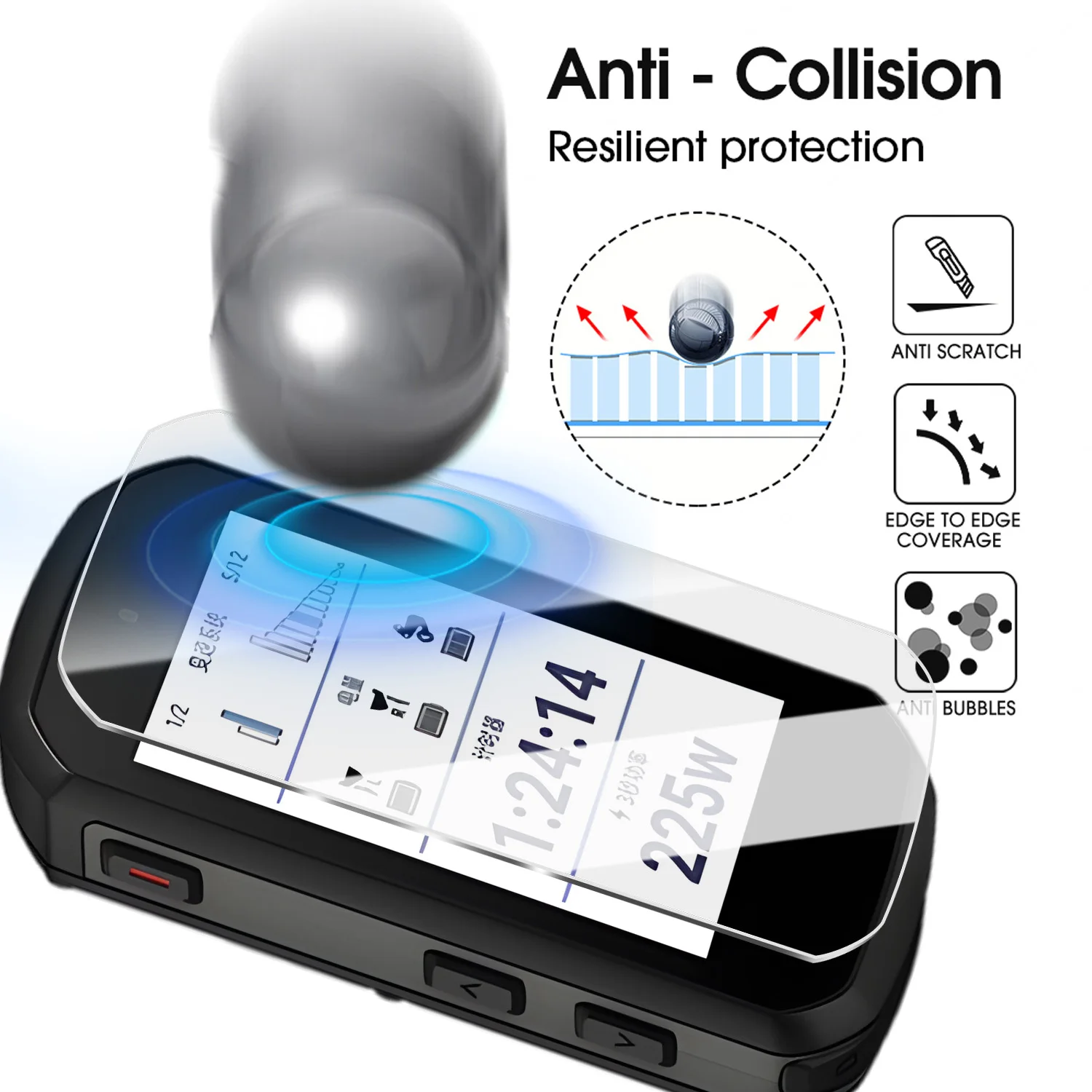 Premium Tempered Glass Screen Protectors – 9H Hardness, Anti-Scratch, Shockproof Protective Films