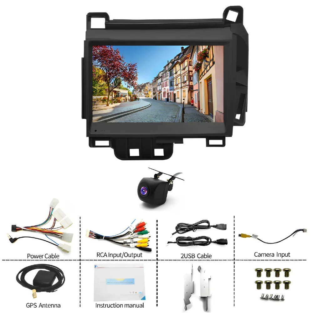 7 Inch Android 13.0 2+32G For Lexus CT200H CT200 LHD 2011-2018 Car GPS Navigation Multimedia Player Radio Tape Head Unit Carplay