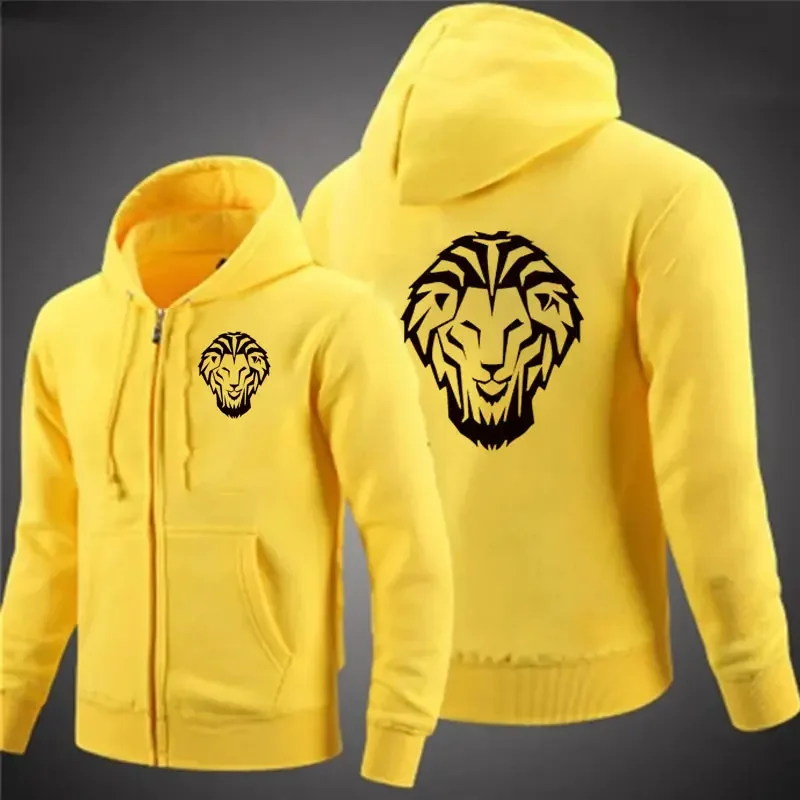 Men Zip Up Hoodie Bilbao black White Cartoon Anime Women Sweatshirt Coat New Casual Couple Oversized Clothing Jacket