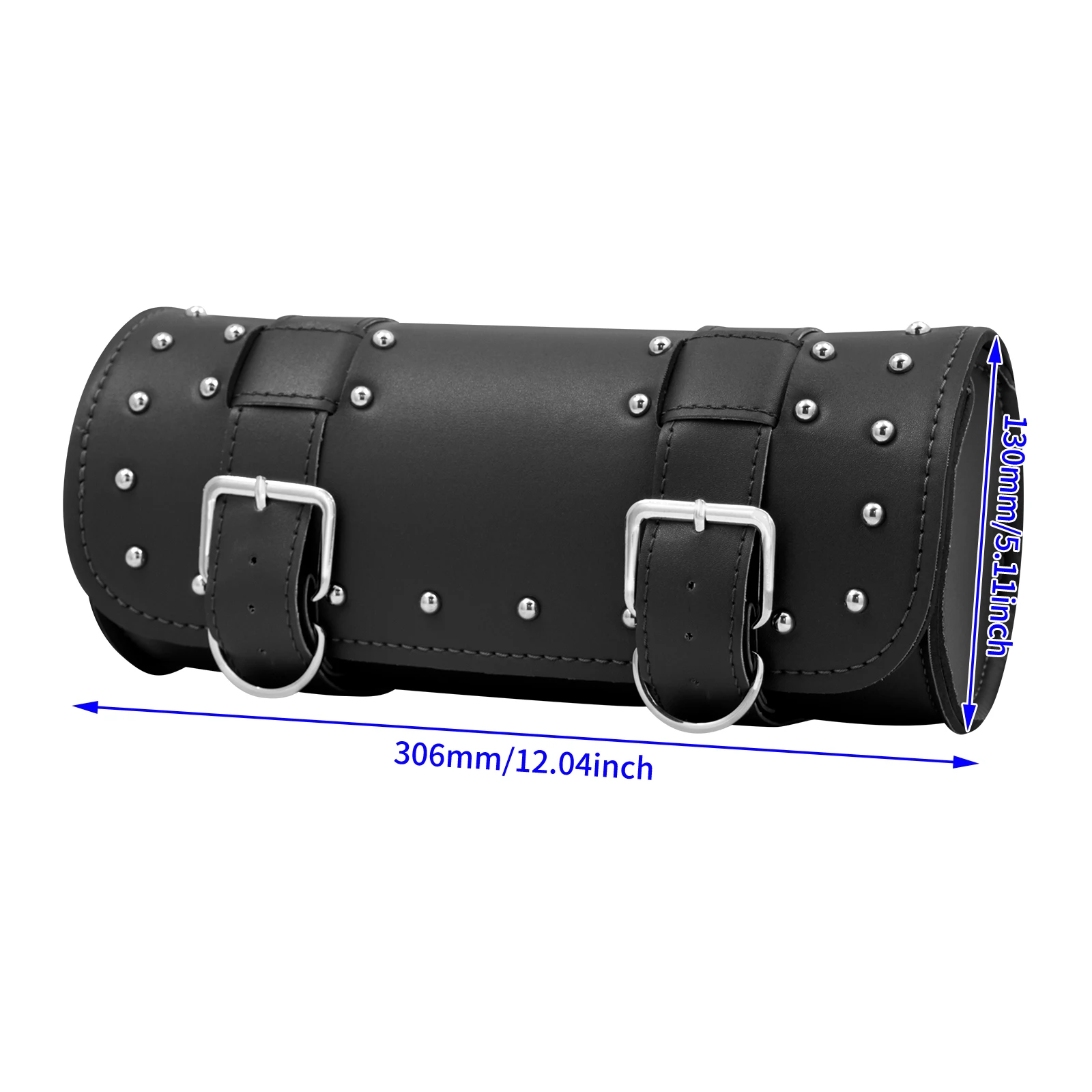 Motorcycle Luggage Bag Motorcycle Suitcase Universal Leather Side Storage Luggage Bags Front Tool Pouch Bag For Harley Touring Sportster Dyna Softail