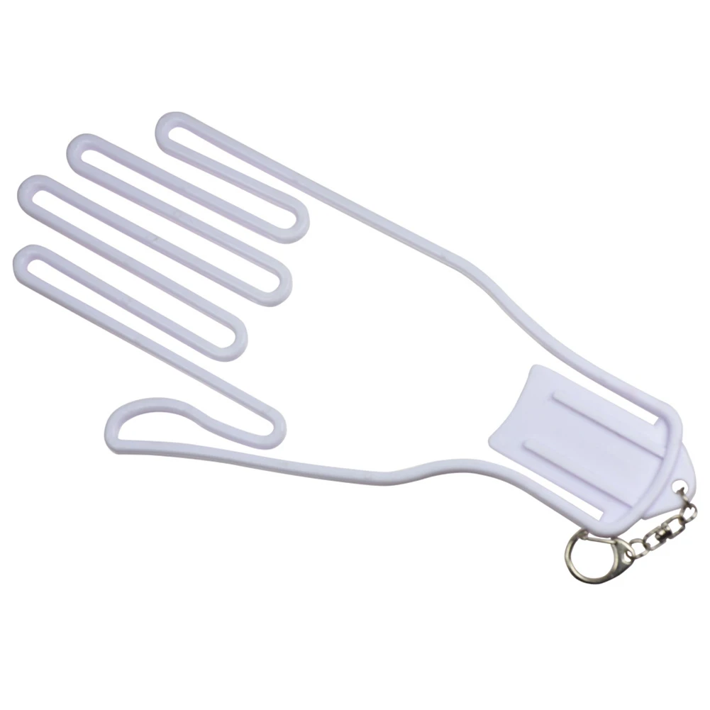 Description Picture 4 of item1pc Golf-Gloves Stretcher Holder Keeper Hanger Gloves Support Frame Holder Rack Dryer Shaper Accessories Plastic