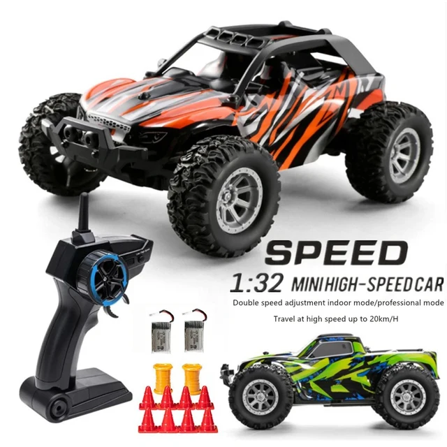 Roclub 1:32 MINI RC Climbing Cars Toy For Children Boys High Speed Remote Control Off-Road Vehicle Model For Christmas Gift