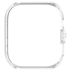 Shockproof Protective Hard Case for Huawei Watch Fit Series - Bumper Shell with Hollow Out Design (Clear)