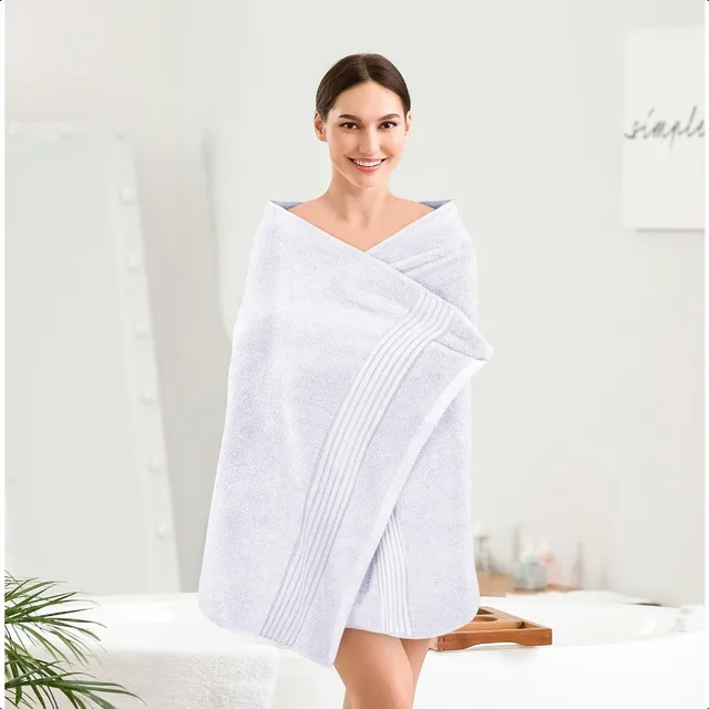 4-Pack Cotton Bath Towels – 27" x 54" 6