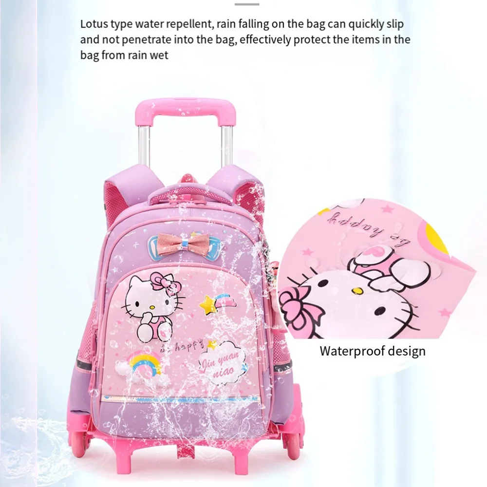hello kitty roller bag