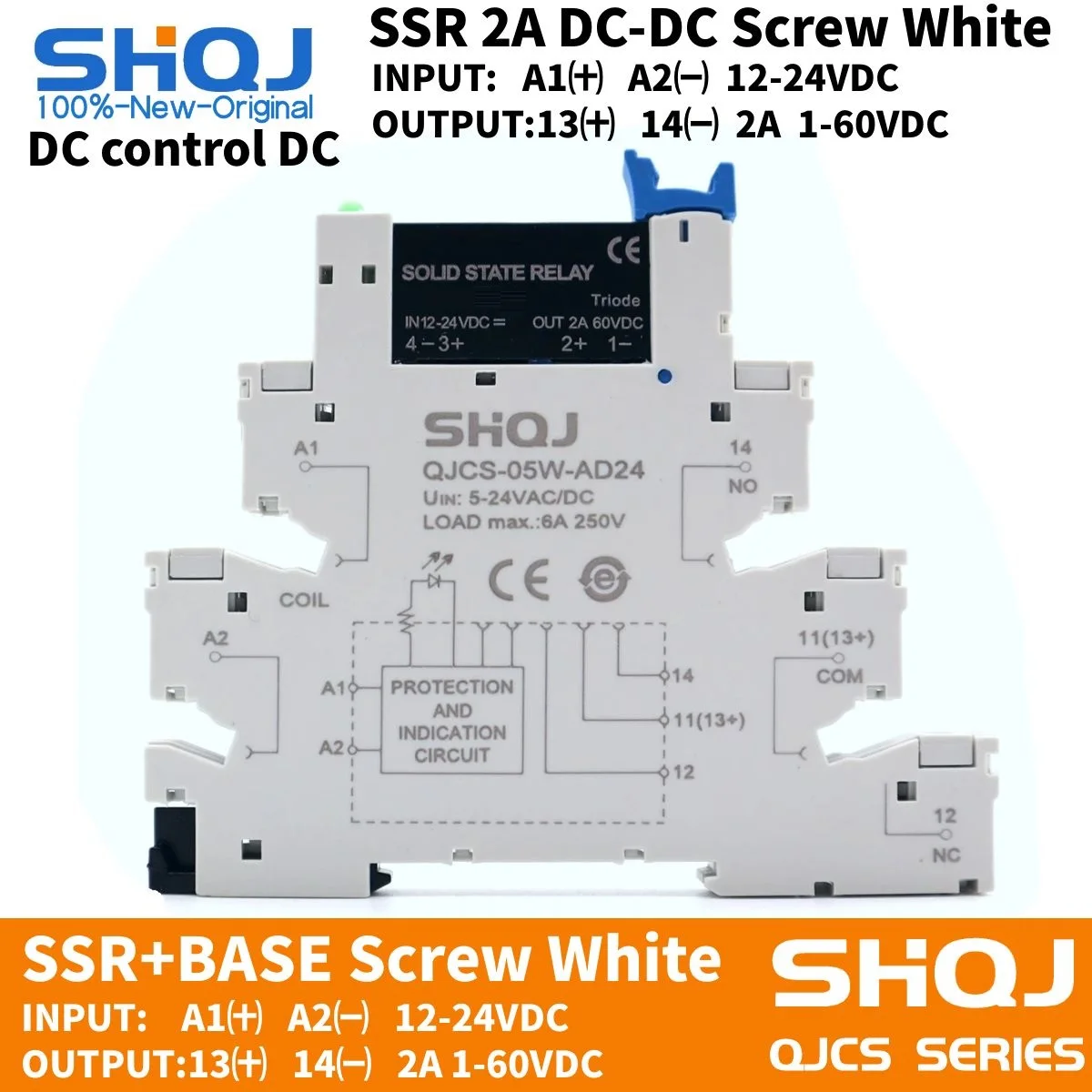 Screwless, 1CO, QJCS-05W-AD24, 05WL, SHQJ, 41F-1Z-C2-1, HF41F,