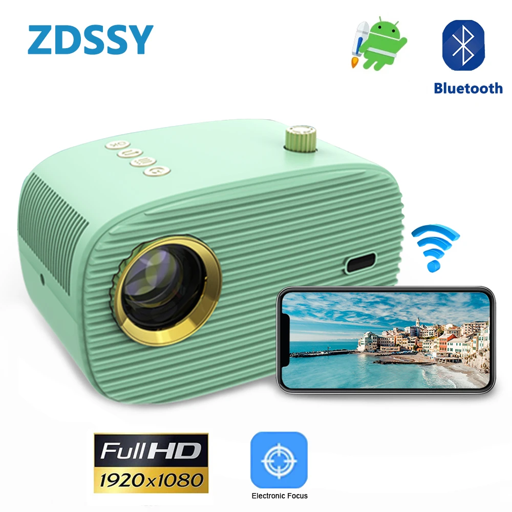 toonhoogte Grit bladerdeeg Portable Projector Android Phone | Mini Projector Android Tv Home - P28  Portable Mini - Aliexpress