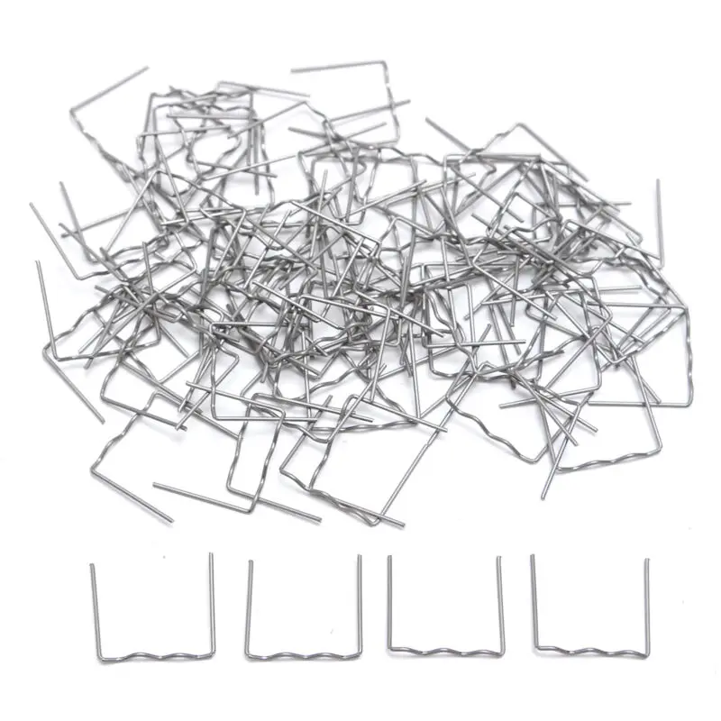 

Stapler Flat Staples Staples Torch 100pcs Stainless Steel Weld Bumper Flat For Car Auto Pre-Cut RS16 Brand new