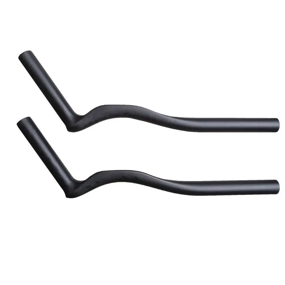 Manubrio Da Strada In Carbonio Con Prolunghe Aerodinamiche Per Triathlon E Cronometro – TT Bar, Diametro 31.8mm