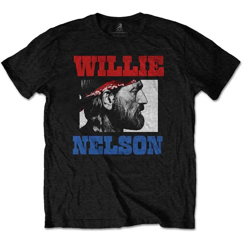 Willie Nelson Stare Official Men's T-Shirt Men's-