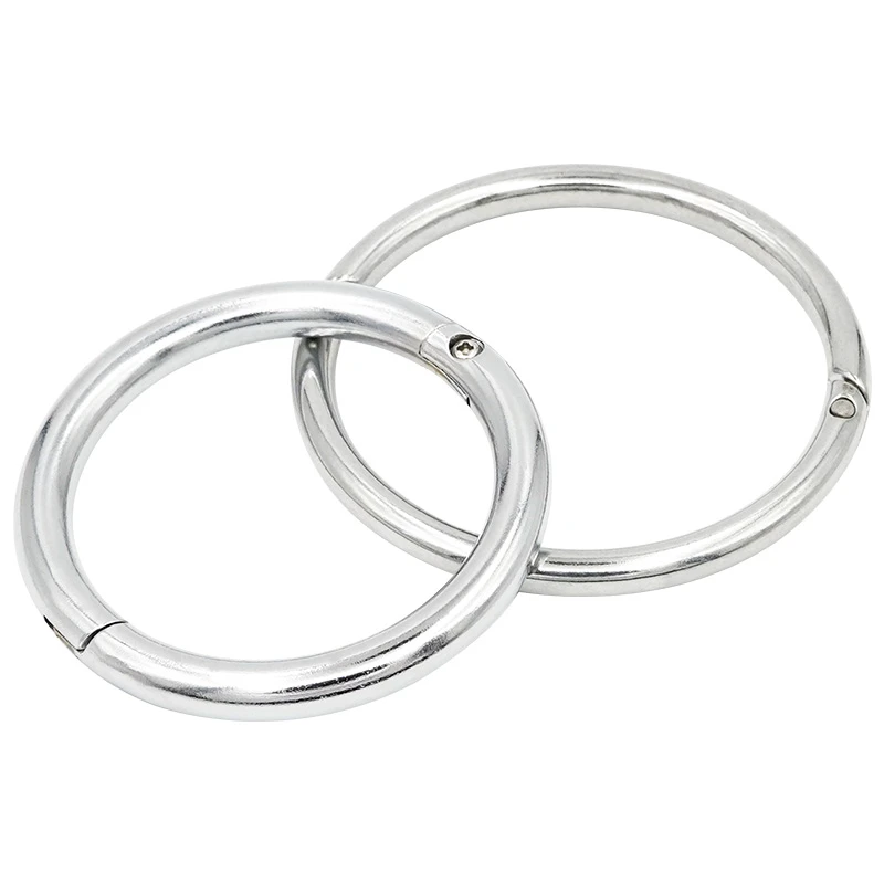 1Pcs Metall Rinder Nase Ringe Bull Ox Kuh Rinder Traktion Klemme 9/10cm Bauernhof Tier Vieh Nase clips Bauernhof Tier Liefert – Detail 11