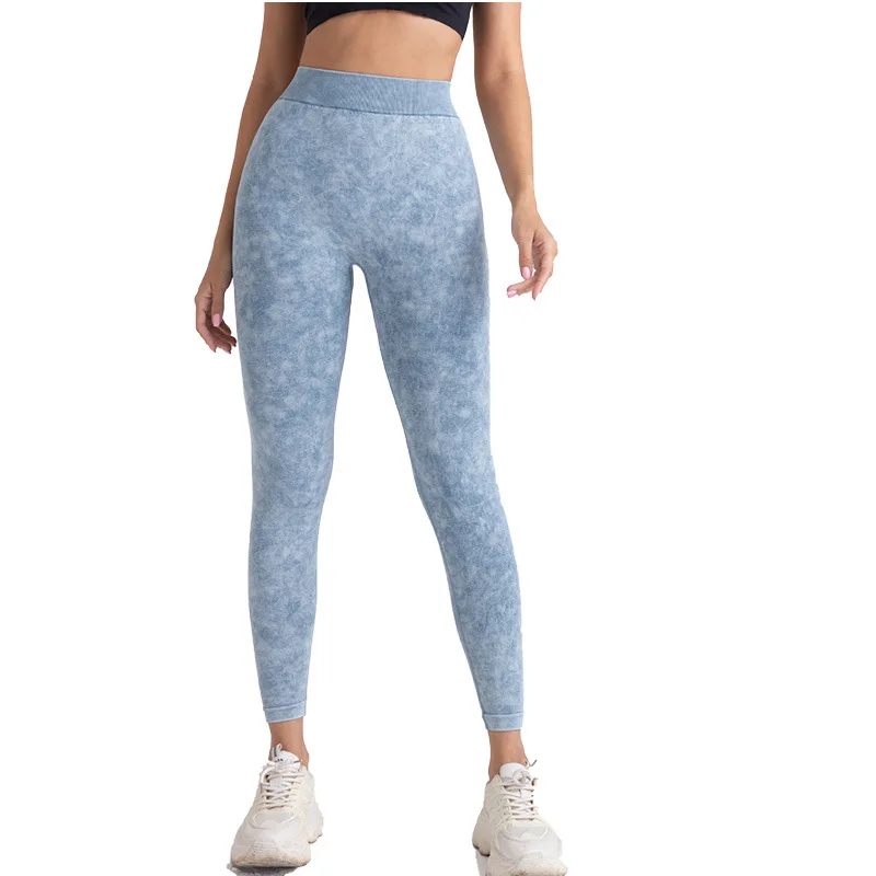 V Back Sandwash Seamless Yoga Pants Peach Hip Scrunch Gym Fitness Tight Yoga Pants Sport Leggings Women Workout Tights Sportwear