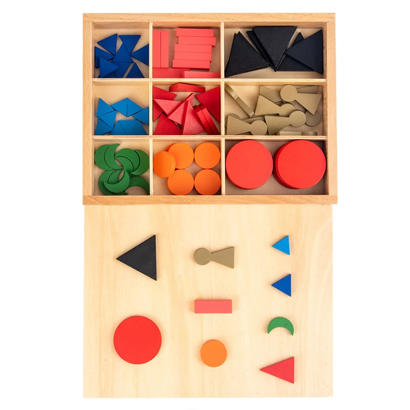 Kindergarten Montessori Wooden Toys Winder Object Permanence Box Coin Box Drawer Game Textile Drum Teaching Aids Sensory Toys - Bilde 6