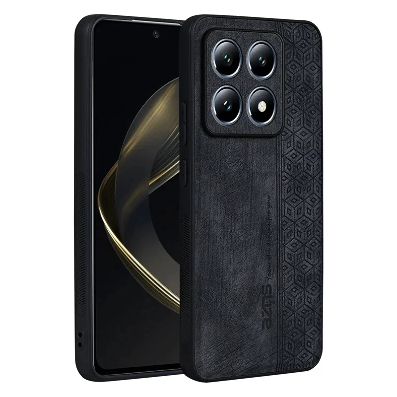 Premium Business Style Leather Phone Case - Shockproof Protective Cover
