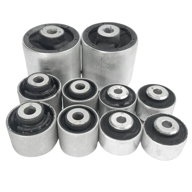 

10Pcs For Q5 Front Upper And Lower Control Arm Bushings Kit 8K0 4G0407515 8K0407183F
