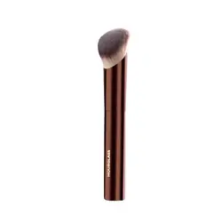 Hourglass Soft Glow Foundation Brush - Deluxe Face Brush with Soft Fiber Hair (Black)