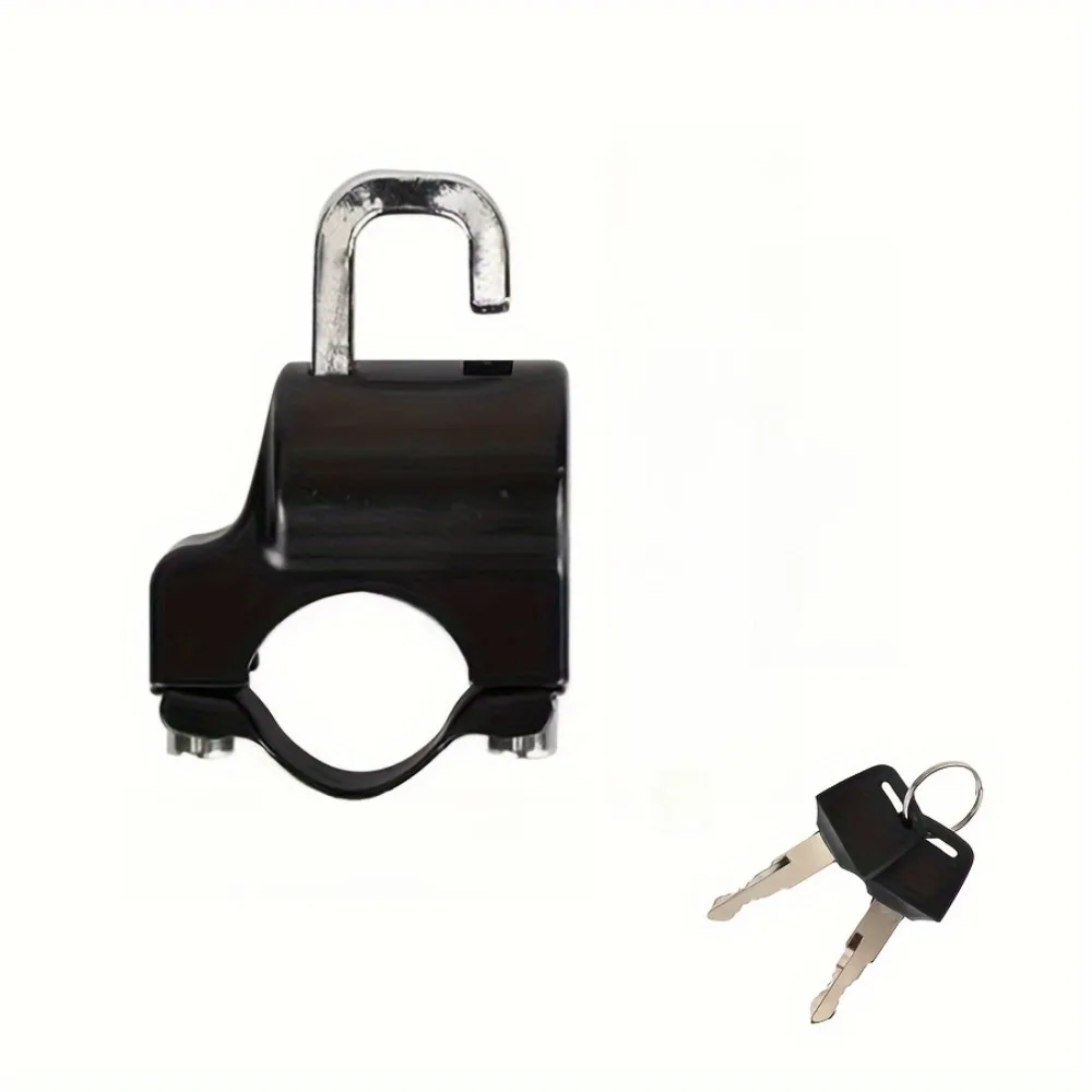 Anti-theft Helmet Lock Handlebar Mount Motorcycle Electric Motorbike Universal Security Metal Lock