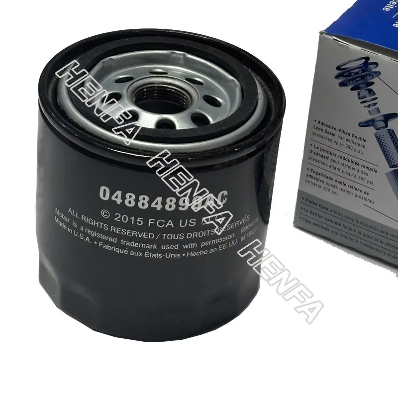 Henfa Genuine Engine Oil Filter 04884899AC 4884899AC For Jeep Grand Cherokee 3.7 5.7