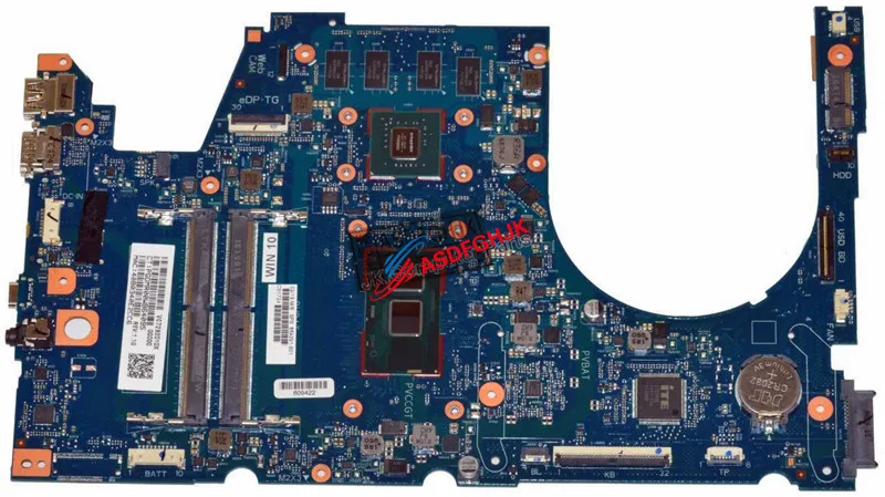 

Оригинальная материнская плата для ноутбука HP 17-U 940MX/2 ГБ с диагональю 2,7 ГГц ЦП 859291-601 6050A2857301-MB-A01, полностью протестирована