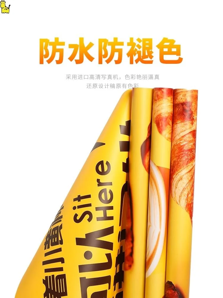 도어 타입 디스플레이 스탠드, 롤업 포스터 디자인 및 제작, 광고 바닥 디스플레이 보드 브래킷, 수직 타입, 80X180