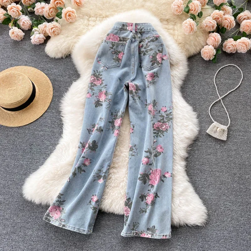 デニム・ジーパン overdue flair : 25SS / ROSE DENIM PANTS (BLUE ROSE) 61Eu-rE1AoL._UY1000_.jpg