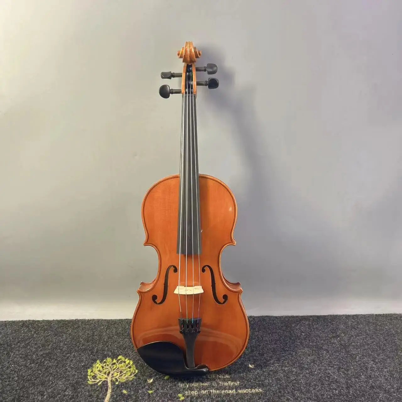 In Stock Flame Maple Professional Solid Wood Spruce Viola 16''