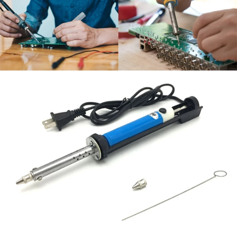 

110V/220V Soldering Iron Pen Phone PCB- Solder Electric Tin Suction Sucker Pens