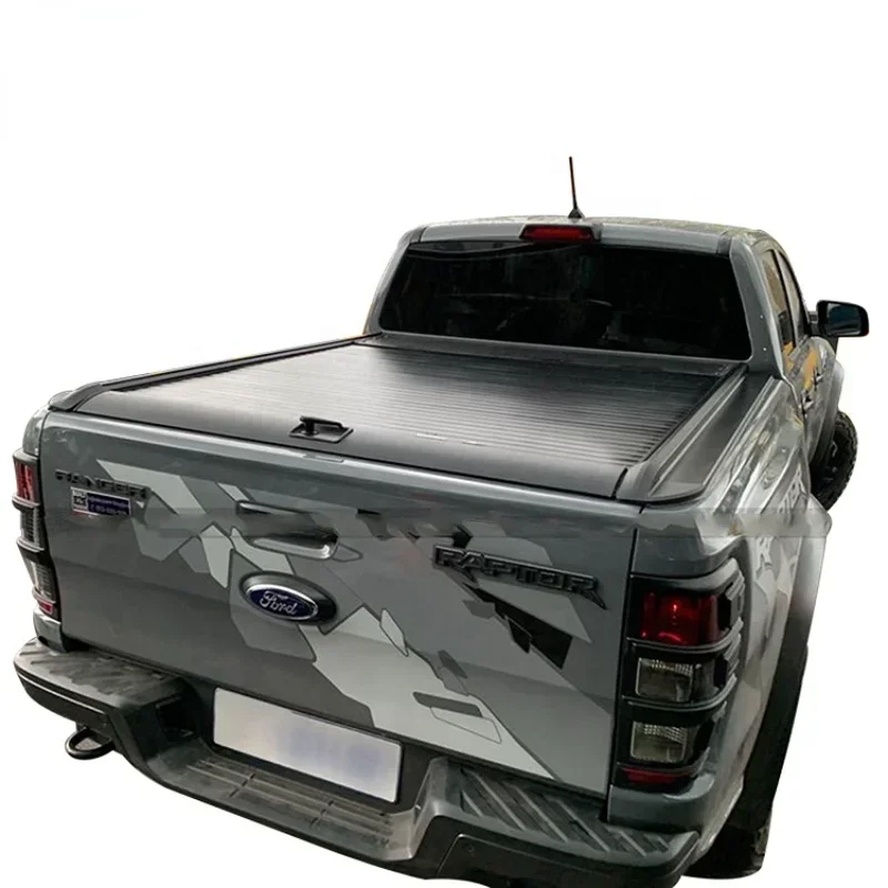 

Car Roller lid Up Pick up Truck Hard Bed Cover Aluminium Alloy Tonneau cover For Ford Ranger F150 F250