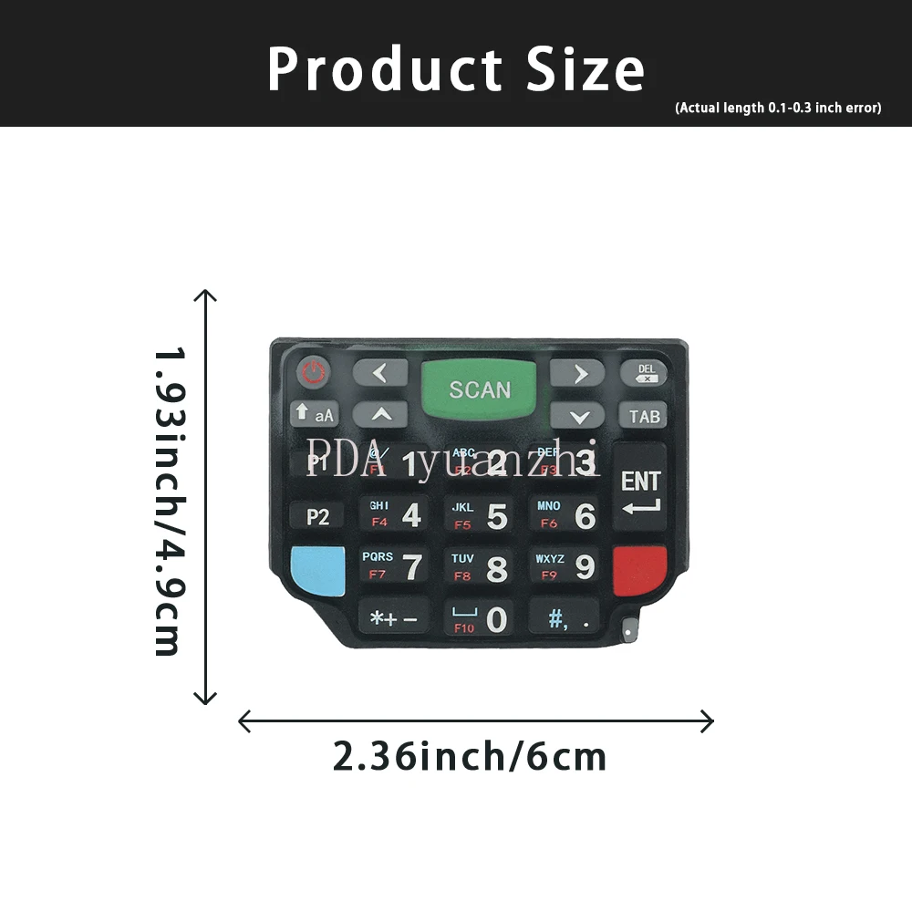 Scanner Keypads For Honeywell EDA50K EDA50K-1