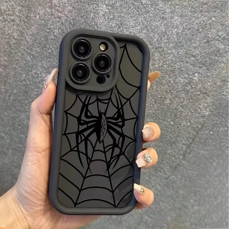 Spider-Man Logo Protective Phone Case - Sleek and Durable Back Cover