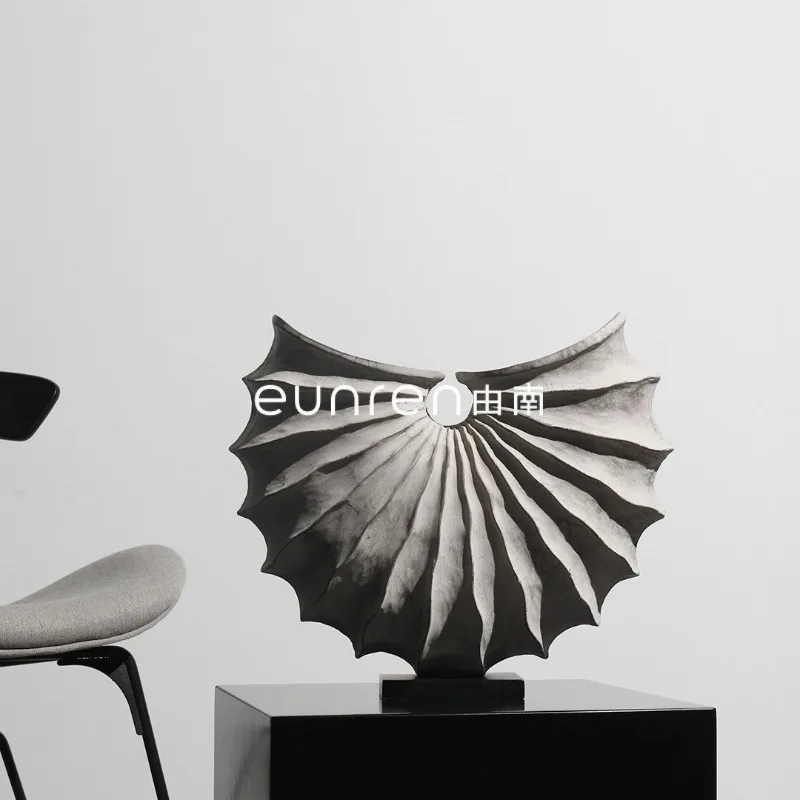 

New Chinese Style Creative Art Living Room Soft Decoration Model House Entrance Geometric Decoration Room Decoration Crafts