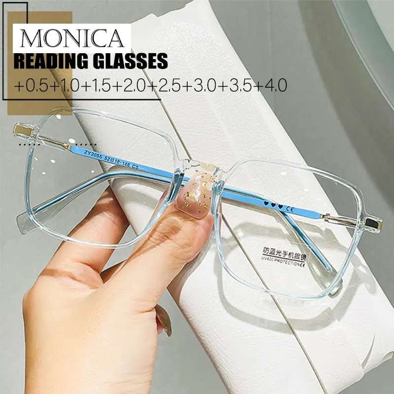 2024ReadingGlassesAntiBlueLightPresbyopiaEyewearHighdefinition